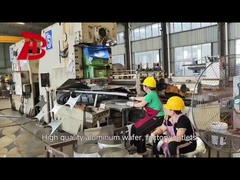 1050 H14 얇은 알루미늄 둥근 디스크 인덕션 1.5mm 밝은 피자 팬