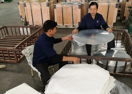 어닐링 로로 냉각 압연되는 취사도구 깊은 그림 알루미늄 원판