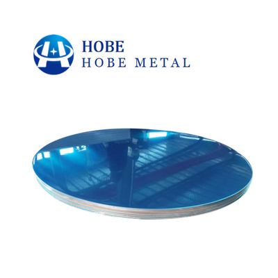 온도 H14 / H24 1000 시리즈 알루미늄 둥근 판 2.6mm 두께 교통 경고 표지판