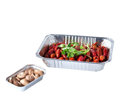 외식업계의 식품 등급 알루미늄 도시락에 적합하며, 맞춤형 서비스와 10년 이상의 전문 공장 지원을 제공합니다.