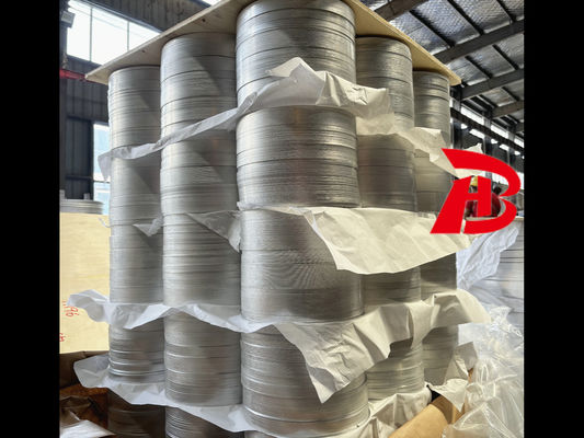 Aluminum Discs 1060/1080 Rust-Proof 0.3-6.0MM 80-1600MM Silver For Decorative Craft Making