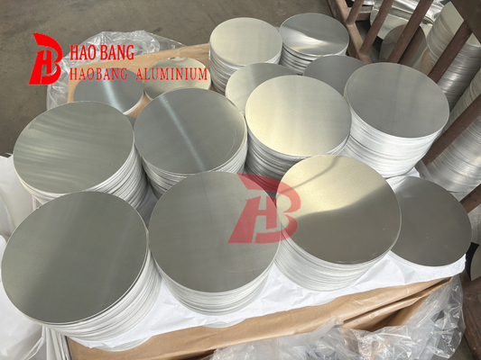 고온 롤링 주름 롤링 알루미늄 웨이퍼 디스크 원 두께 6mm