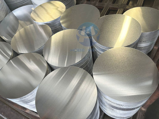 Gleaming Silvery Aluminum Circles 1080/1100 0.3-6.0MM for Household Renovation