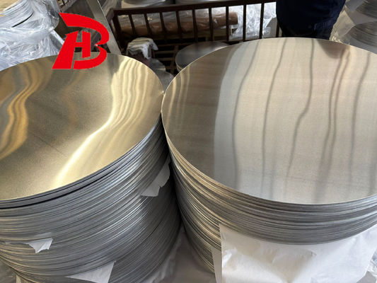 High Flatness 1050/3003 Alloy Aluminum Disc Deep Drawing Crack Resistant Custom Diameter 80-1600mm for Cookware and Industrial Stamping
