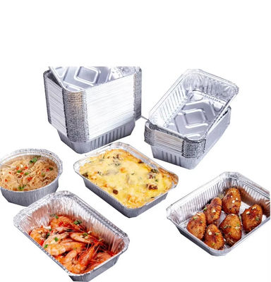 Large Capacity Disposable Aluminum Food Container Ideal for Catering Events Takeout and Food Storage Solutions