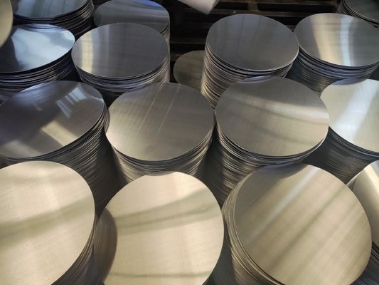 반짝이는 은색 알루미늄 원 및 디스크 0.3-6.0mm 두께 GB/T3880.1-2006 가정 리노베이션 표준