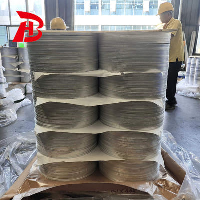 제조 공정에 적합한 사용자 지정 두께 알루미늄 원형 디스크 내구성과 가벼운 재료 옵션