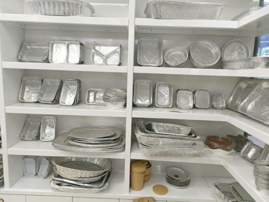 알루미늄 필름 점심 상자 32oz 오븐 안전 음식 컨테이너