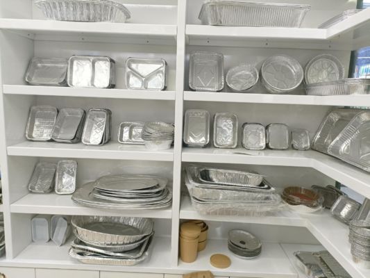 32oz Aluminum Foil Lunch Box Freezer Safe Leak Proof