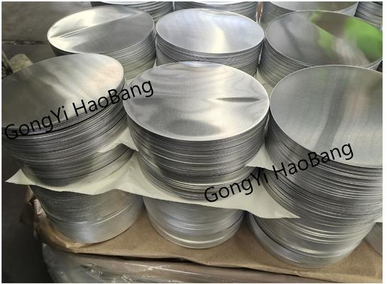 3003 1050 1060 Aluminum Circle Blank O Soft H18, 100–1000mm Dia, Deep Drawing Aluminum Disc for Cookware Stamping