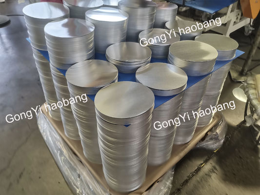 High Flatness 1050/3003 Alloy Aluminum Disc H12 Temper Deep Drawing Crack Resistant Custom Diameter for Industrial Stamping