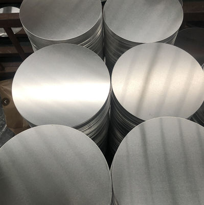 Silvery Smooth-Finish 1060 Alloy Aluminum Circles 0.3-6.0MM Thickness for Decorative Lighting and Cookware