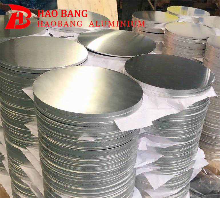 1050/1060/1070/1100/3003 밀링 마감 알루미늄 원 두께 0.3MM-6.0MM