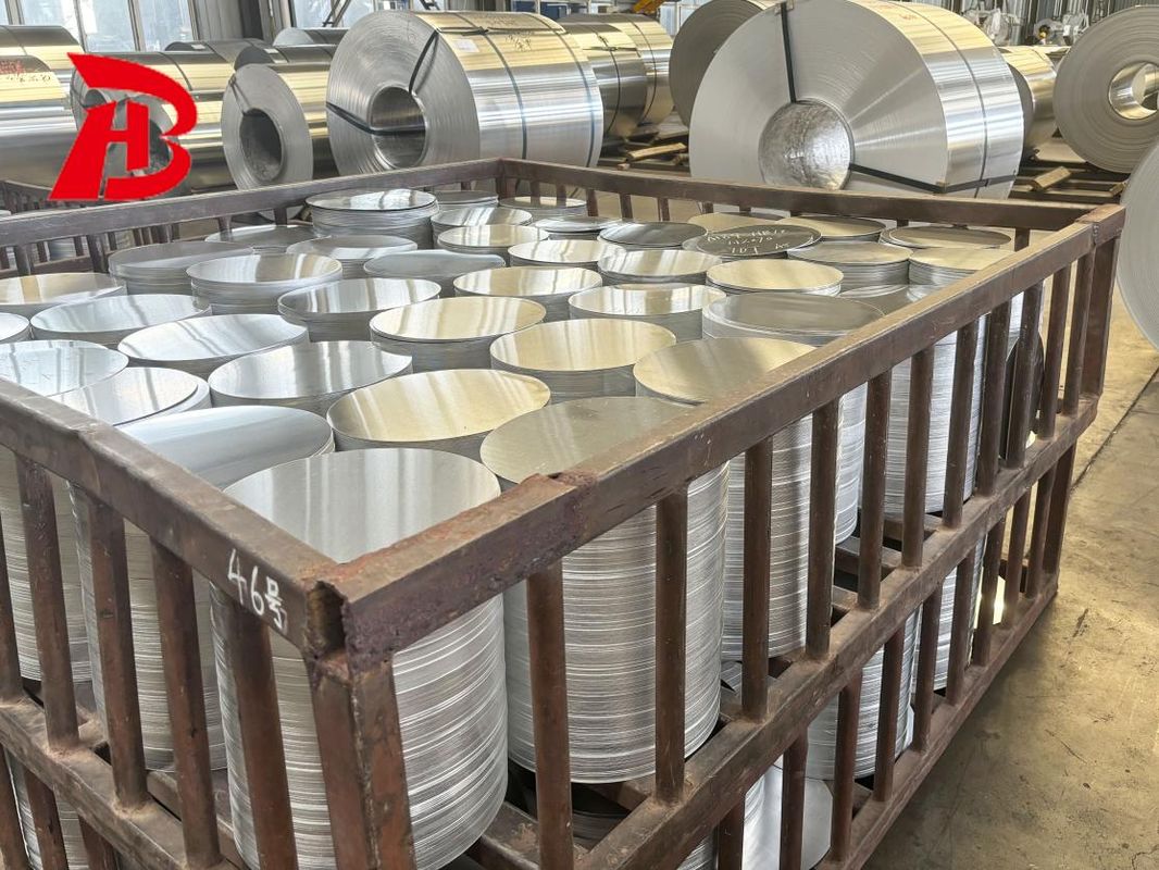 Rust-Resistant 1080/1100 Alloy Aluminum Circles and Discs with 0.3-6.0MM Thickness for Decor Fixtures