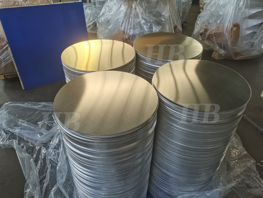 China 1050 dc grade Aluminium Circle aluminum round plate For Cookware/Turkey Barrels