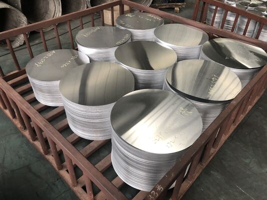 80-1600mm 지름과 0.3-6mm 두께의 주방용품에 맞춤형 알루미늄 디스크 및 원